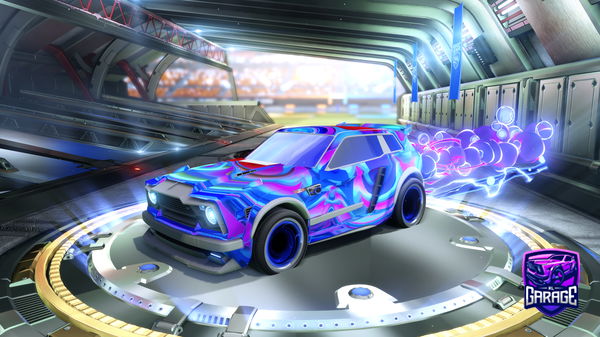 A Rocket League car design from irosario78