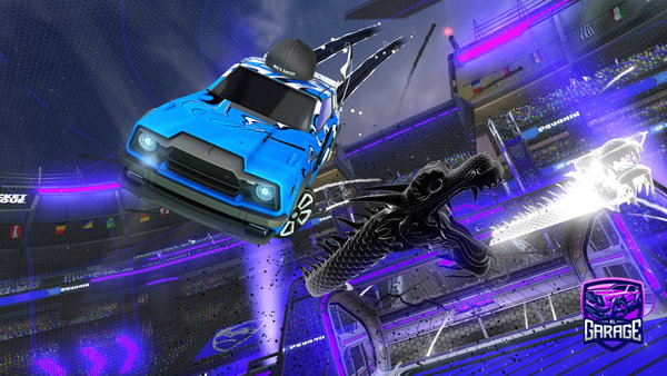 A Rocket League car design from CODEGOBIS