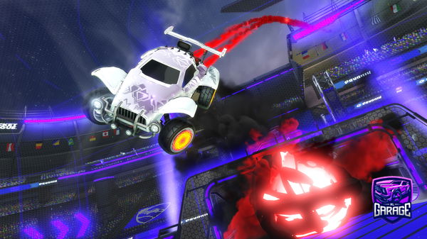 A Rocket League car design from Corneliu