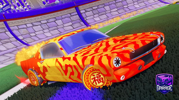 A Rocket League car design from Seasonvr23