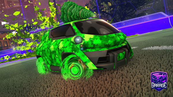 A Rocket League car design from Ruzznx