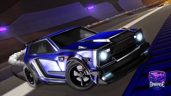A Rocket League car design from TitanFranz07