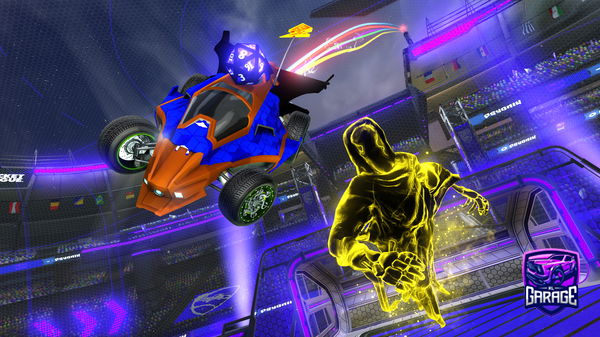 A Rocket League car design from KsEV