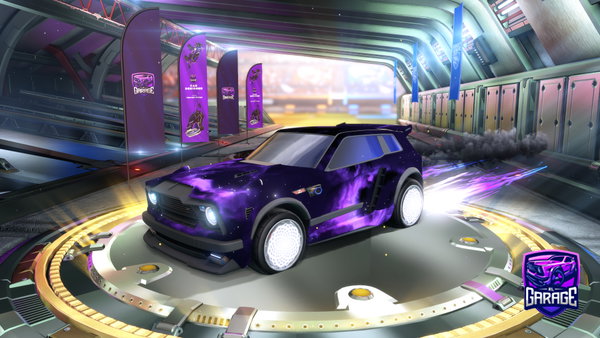 A Rocket League car design from baby_noodles