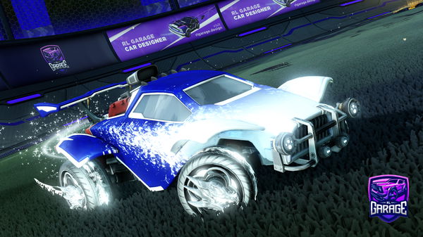 A Rocket League car design from HolyGamer2126