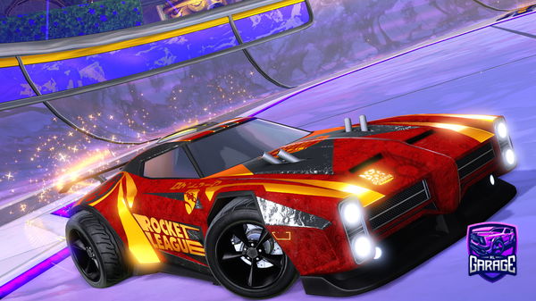 A Rocket League car design from Juli004us