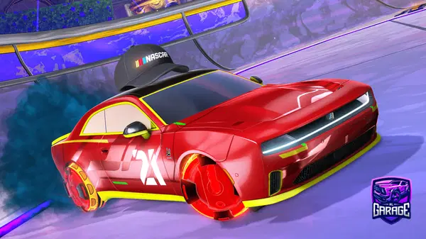 A Rocket League car design from MTGX