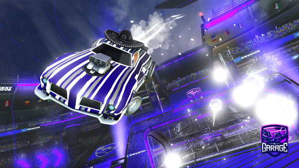 A Rocket League car design from Submittobirb