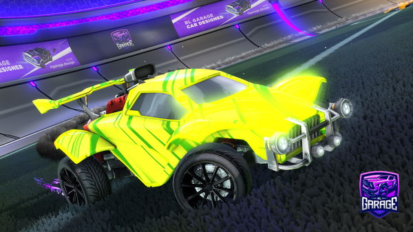 A Rocket League car design from Animo_rl