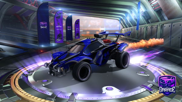 A Rocket League car design from Louramo_on_ps4