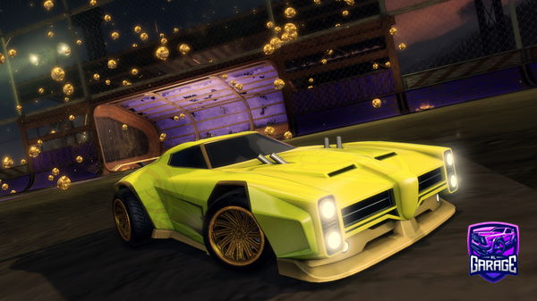 A Rocket League car design from MessiIsBlack