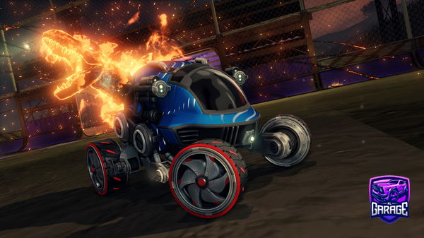 A Rocket League car design from eminem600