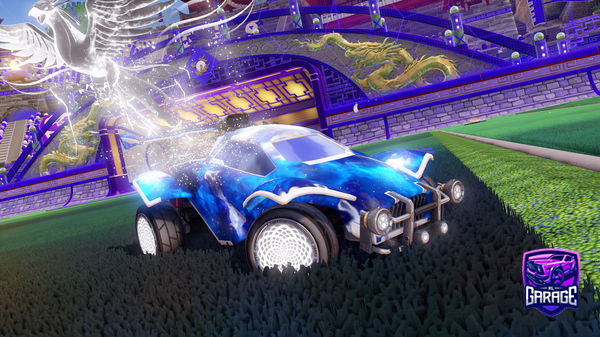 A Rocket League car design from mebeking