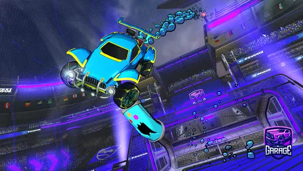 A Rocket League car design from BMAend