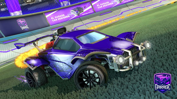 A Rocket League car design from kronosrll