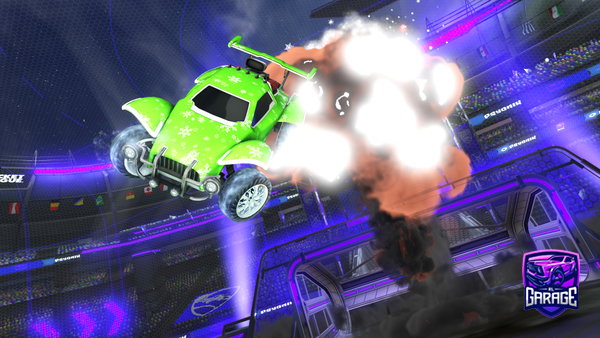 A Rocket League car design from OGtyler79
