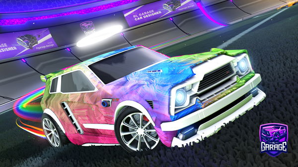 A Rocket League car design from Stavy09