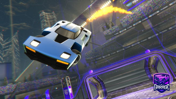 A Rocket League car design from cfd