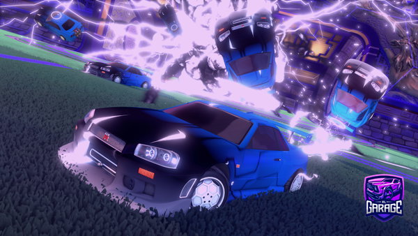 A Rocket League car design from SkyShadox