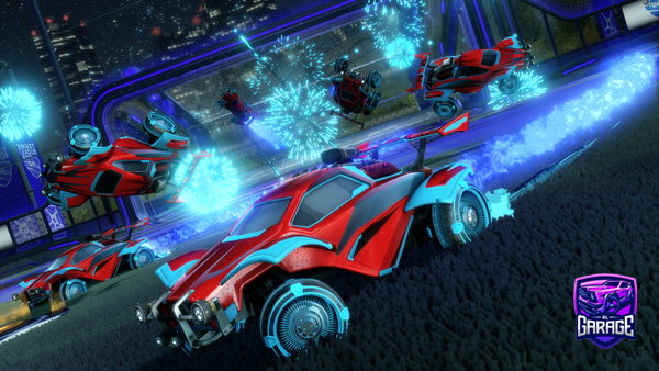 A Rocket League car design from ytxofclxlky