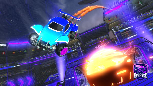 A Rocket League car design from Sweaty_BasBas