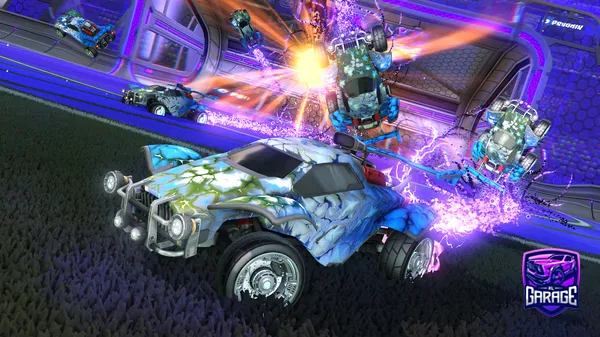 A Rocket League car design from howdidyoulose