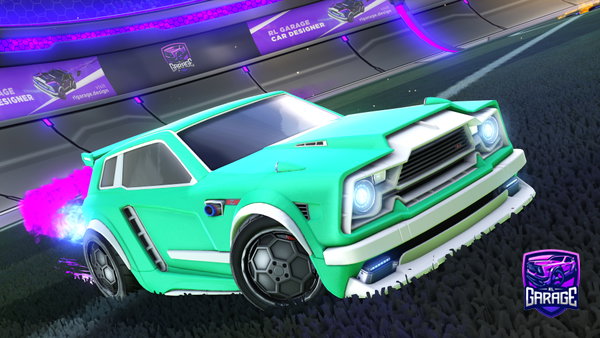 A Rocket League car design from Cobi1250