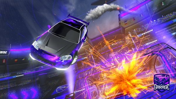 A Rocket League car design from K4Z1UX
