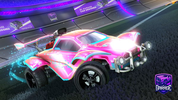 A Rocket League car design from Jststjn