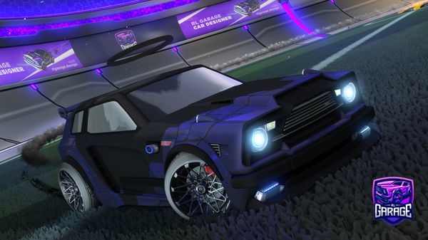 A Rocket League car design from poobum