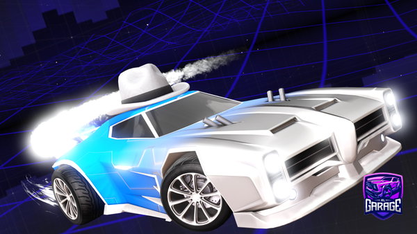 A Rocket League car design from steben