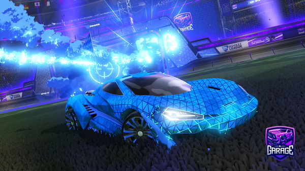 A Rocket League car design from Xfinity4444