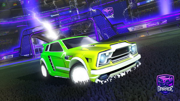 A Rocket League car design from Micael_7zz