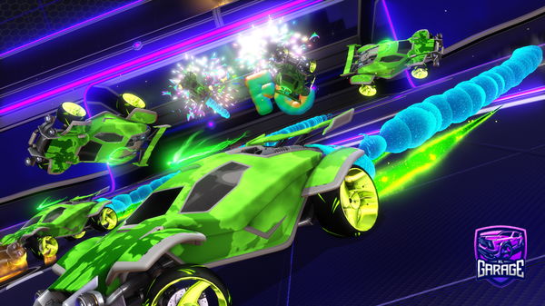 A Rocket League car design from fazefgkay