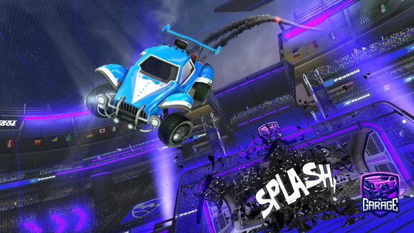 A Rocket League car design from ay775