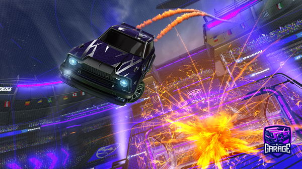 A Rocket League car design from voitx64