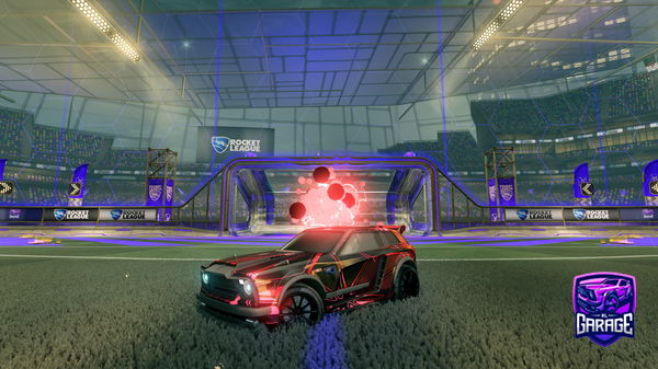 A Rocket League car design from 3XTR4FR0ST