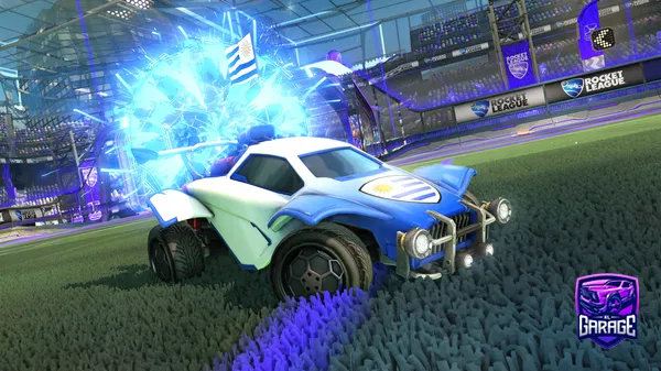 A Rocket League car design from Jaydee1aye