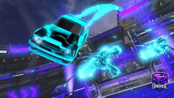 A Rocket League car design from Squishy3800