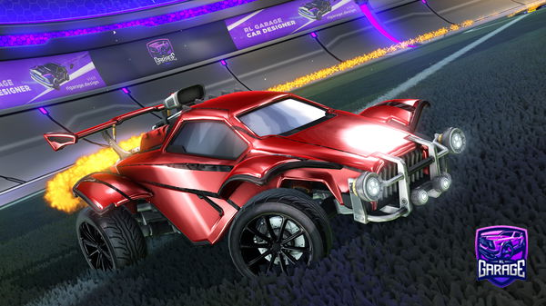 A Rocket League car design from JudeDaDude1