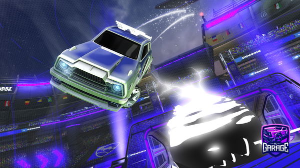 A Rocket League car design from Tchnvkng64