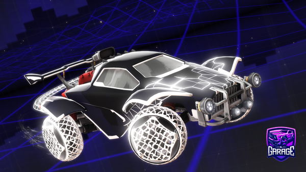 A Rocket League car design from Foo515