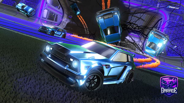 A Rocket League car design from Bacon_nmr24
