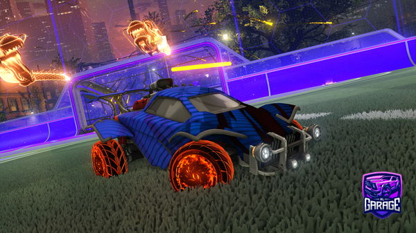 A Rocket League car design from Da_Alien13