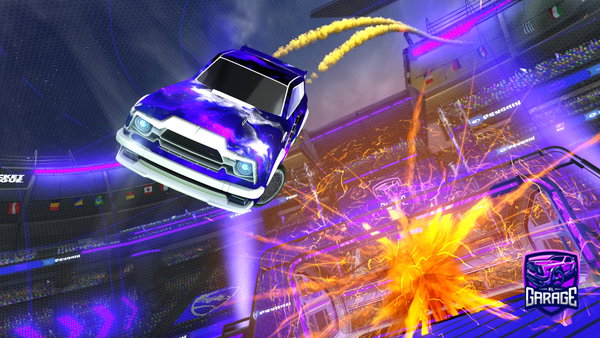 A Rocket League car design from Zerion1x