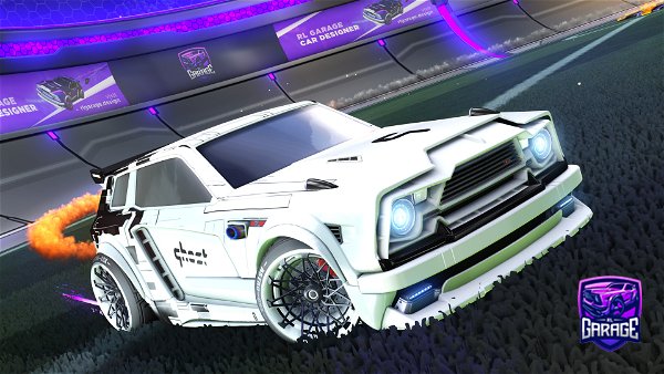 A Rocket League car design from iLiveWithGhosts
