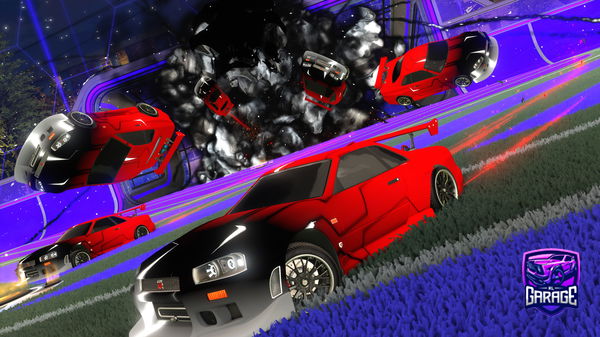 A Rocket League car design from GOLDBLOODED1983