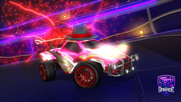 A Rocket League car design from Kekeluipa