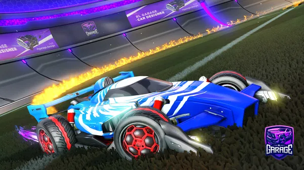 A Rocket League car design from JENETEX