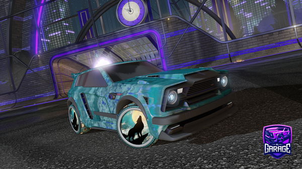 A Rocket League car design from scannerbroz